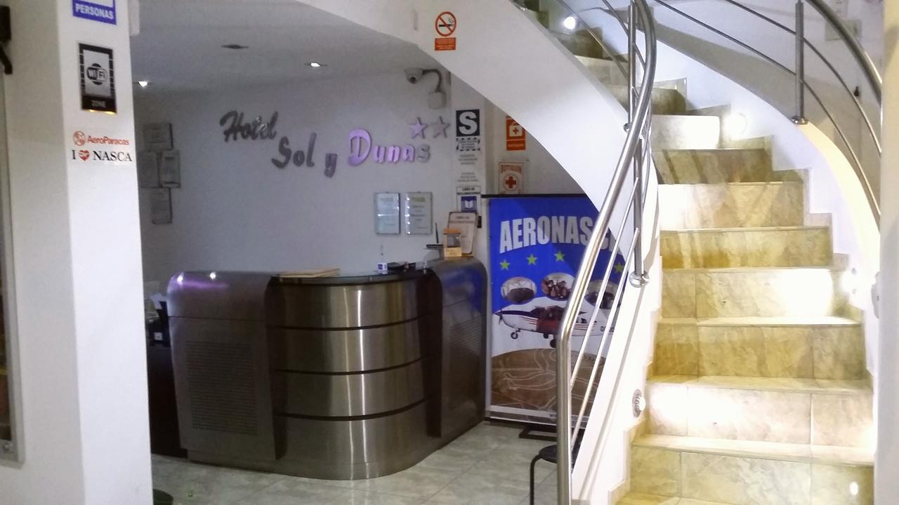 Hotel Sol Y Dunas - Nazca Exterior foto